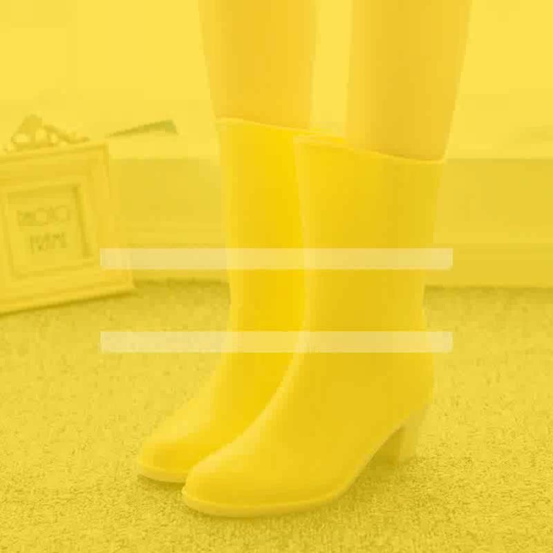 DHgate.com:Stylish Mid-Calf Rain Boots: 2024 Non-Slip
