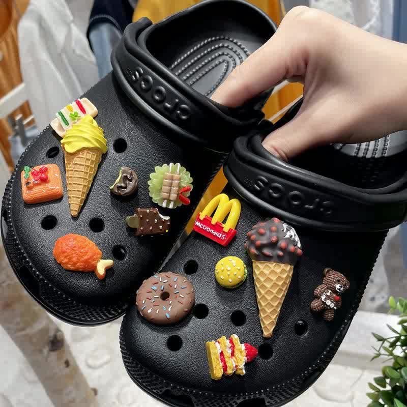 Food Chicken Wing Coke Croc Charms Designer Diy Simulation Fries Popcorn  Shoes Decaration Jibb For Croc Clogs Kids Boys Girls - Shoe Decorations -  AliExpress
