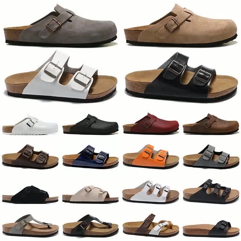 Sandales Diapositives Hommes Femmes Pantoufles Nubuck Cuir Daim Sabots Moka Chaussures De Plage En Plein Air Curseur Chaussures Plate Forme Sandale Du &Price; | DHgate
