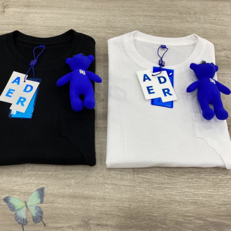 アダーエラーTシャツメンズカジュアル半袖クルーネックコットン