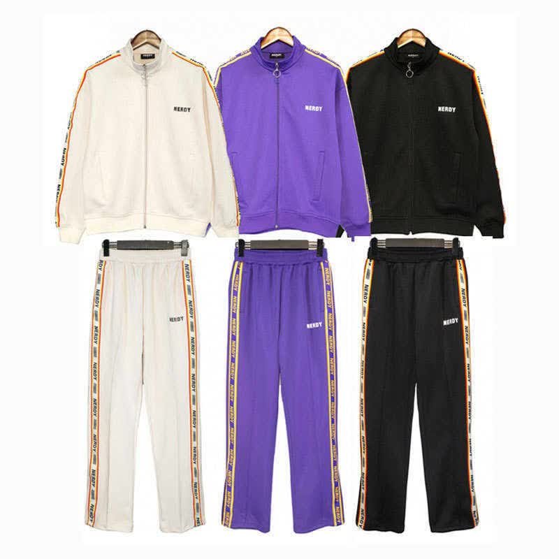DHgate.com:Nerdy Side Mens Tracksuits Set: Casual Fashion