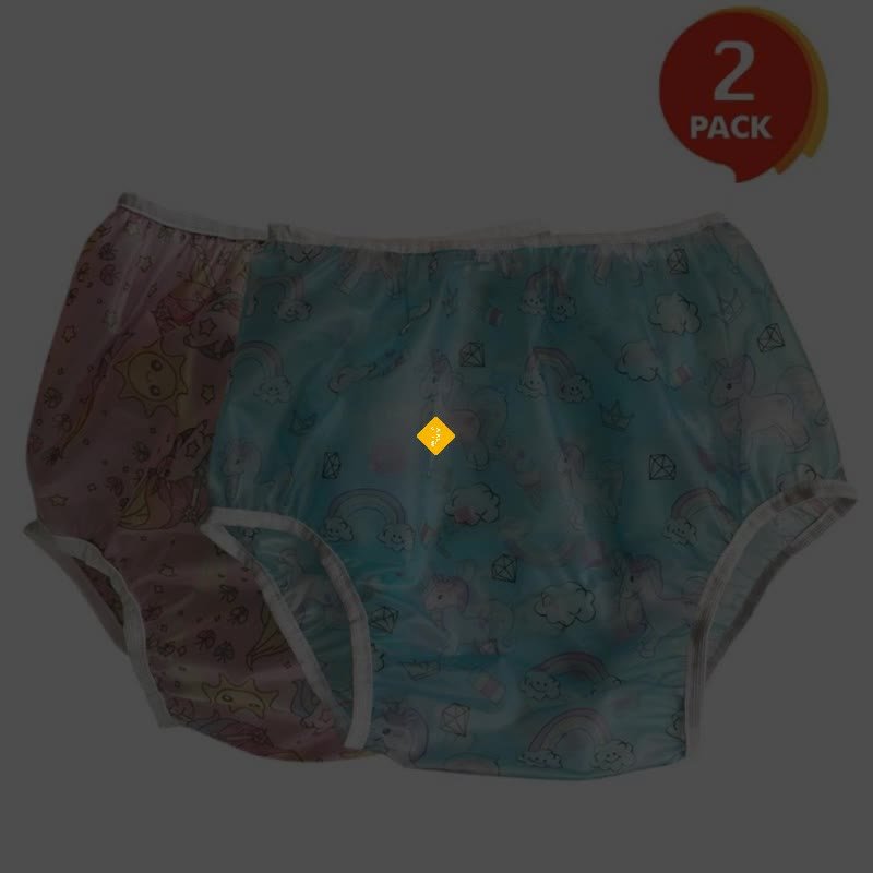 Packs Abdl Couches Pour Bébé Adulte PVC Incontinence En Plastique Pantalon De Cache Amorce Pour Femmes 260k   | Vidéo DHgate