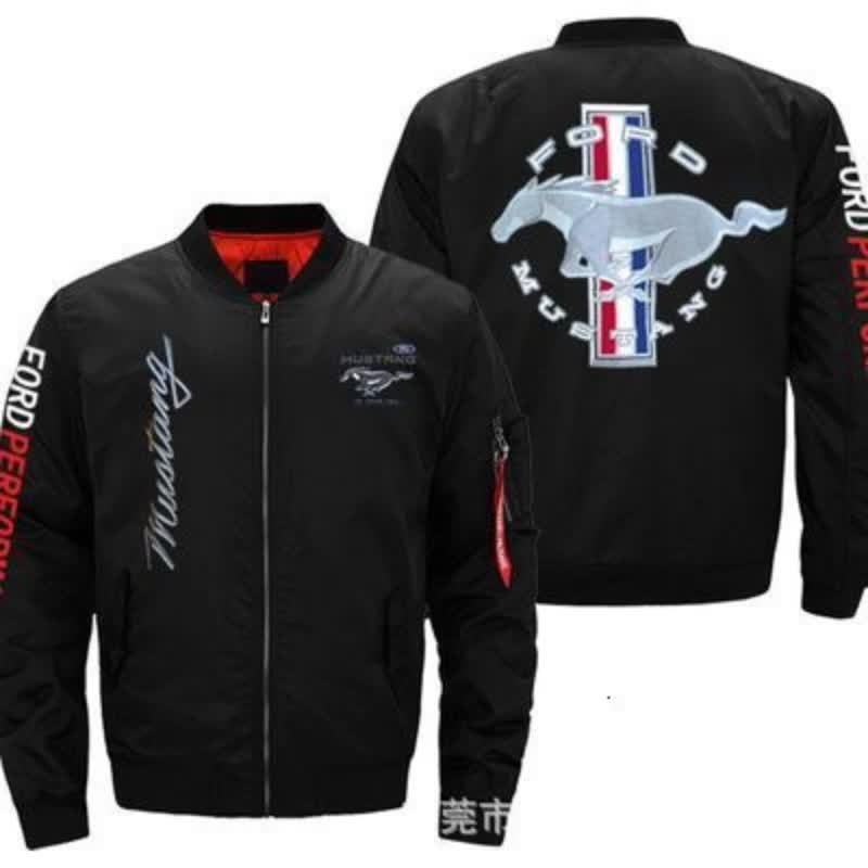 DHgate.com:Ford Mustang Autumn Winter Mens Baseball Jacket