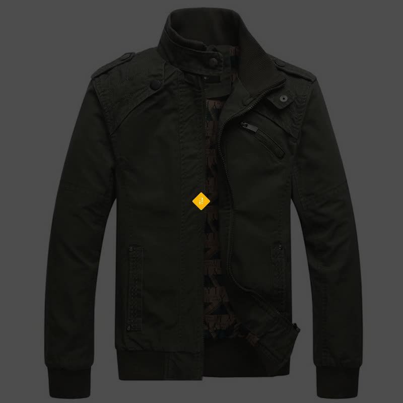 Mejor Precio En A Granel Hommes Vestes Printemps Automne Militaire Veste  Hommes Marque Coton Outwear Haute Qualité Armée Manteaux Homme Coupe Vent  Hommes Jaqueta Masculina, Envío Gratuito, DHgate