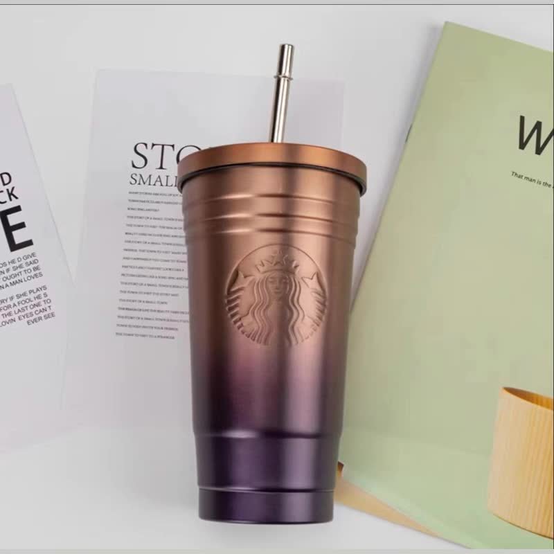 VASO TÉRMICO FUN COFFEE ☕️ $1400 Vaso tipo Starbucks con tapa para llevar  el café caliente a la mañana♨️ o para que los chicos tomen…