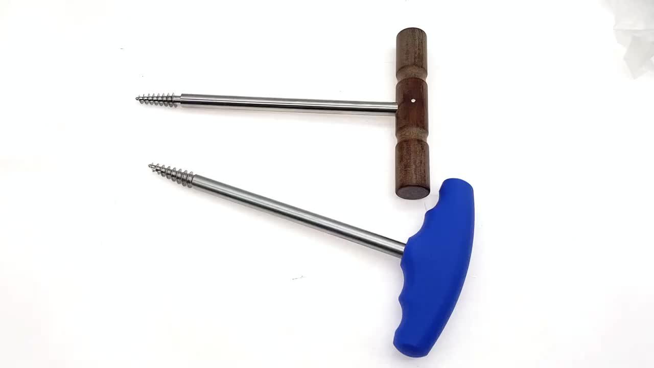 thumbnail image 2 of Orthopedic Femoral Head Extractor (Corkscrew) – Surgical Instrument 2 of 2