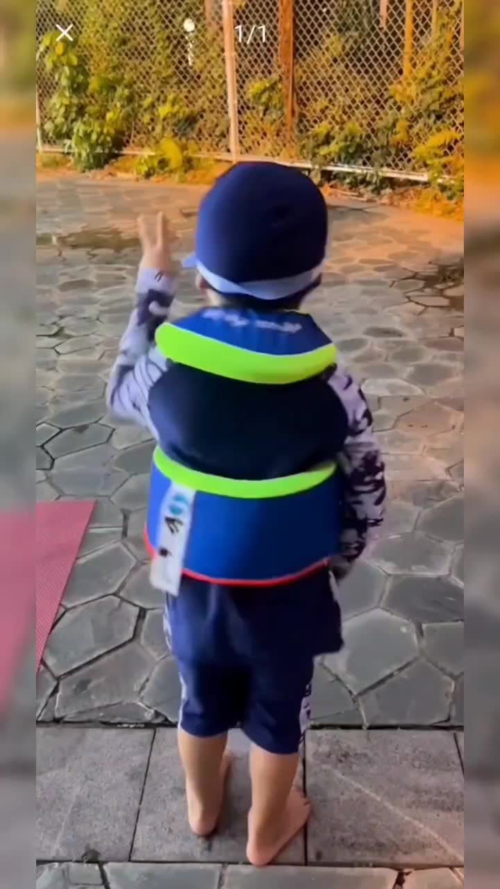 Gilet Da Nuoto IvyH Per Bambini – Giubbotto Galleggiante In Neoprene Con Barre Regolabili, Per Sicurezza In Acqua