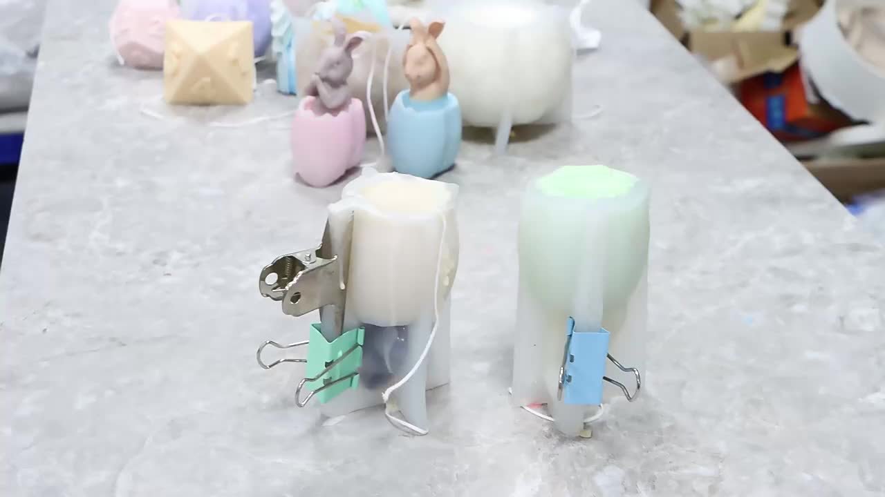 Stampo In Silicone A Forma Di Coniglio Pasquale – 3D Per Sapone, Candele, Resina E Argilla, Misura 6x4.6x6.6 Cm, Ideale Anche Come Porta Telefono