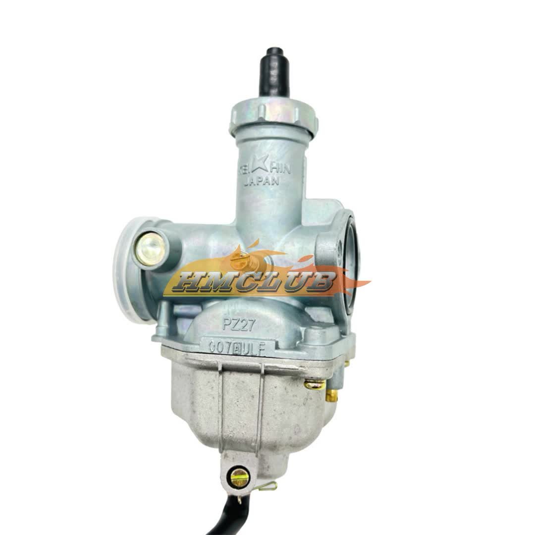 Vergaser PZ27 Für Motorrad 150cc/200cc/250cc – Ersatzvergaser Aus Aluminium | Passend Für Verschiedene Motorrad-Modelle, Einfach Zu Installieren