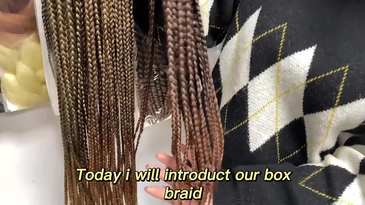 14 Inch Ombre Pre Looped Goddess Box Braid For Black Women Medium Length  Crochet Hair Senegalese Twist Braids From Eco_hair, $15.46