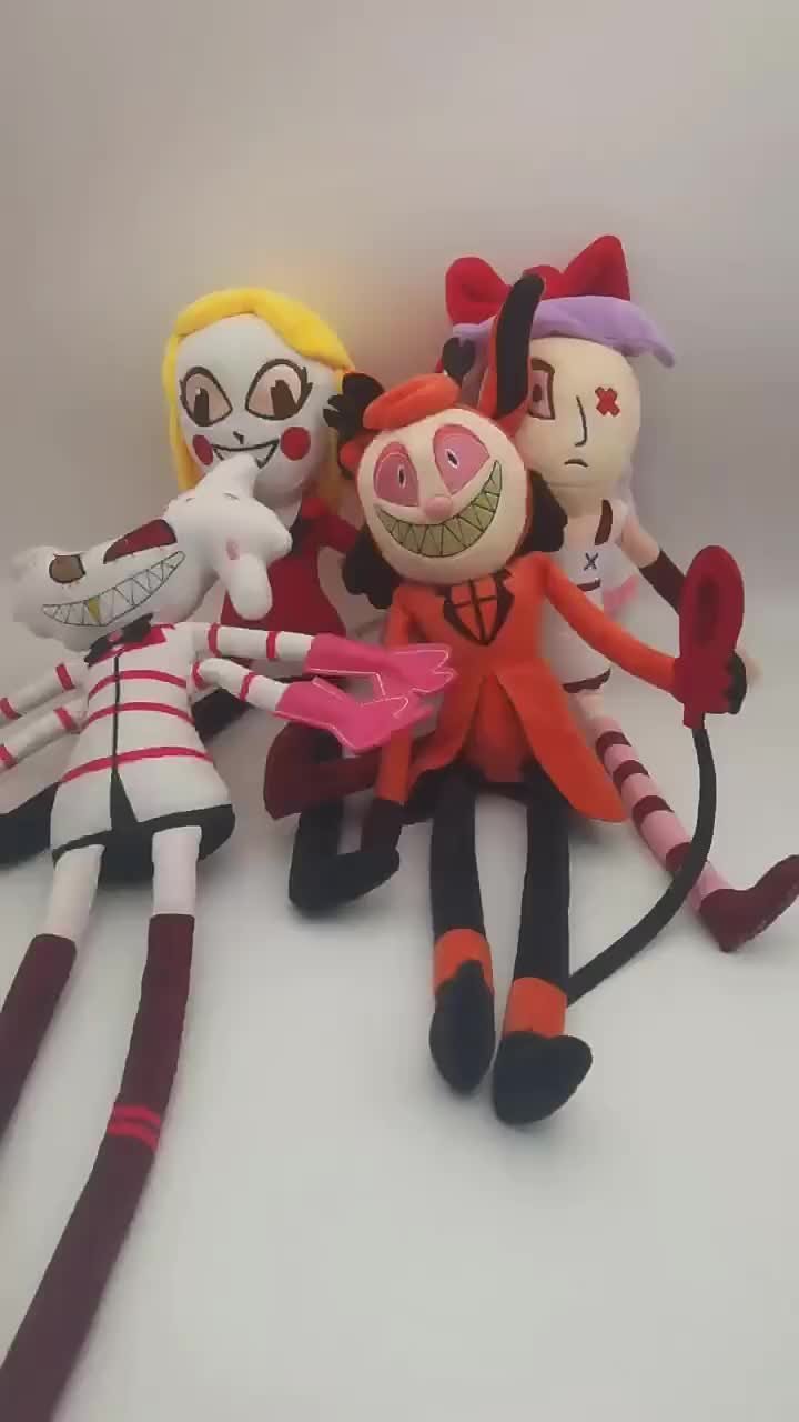 Игровой Тема Фильма Alastor Plush Hazbin Hotel Inspired Angel Dust Plush  Toy От &Price; | DHgate