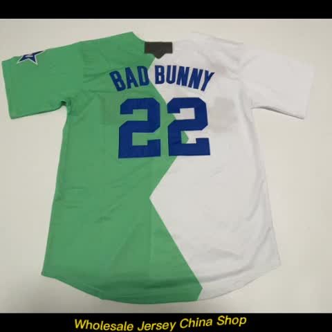 bad bunny baseball jersey number｜TikTok Search