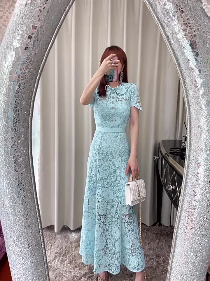 ワンピース elfelfelfarchives LACE LINED DRESS ワンピース elfelfelfarchives LACE LINED DRESS elfelfelfarchives