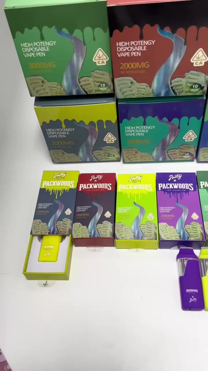 cannabis vape temperatur USA STOCK Live Resin Packwoods Disposable vape pens 10 Flavors X Runtz  Runty Full 1Gram Rechargeable disposable e cigarette 380mAh Battery With  USB Chager Stickers