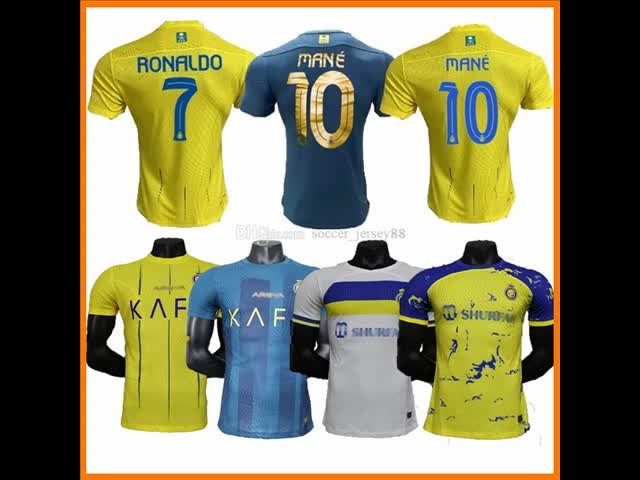 Al Nassr FC 23 24 Soccer Jerseys Customized Ronaldo 7 Sportswear Football Jersey  Shirt Custom Kits Cleats Training Sports Wholesale Dhgate For Gym Hiker Al  Nassr From Yakuda, $15.29