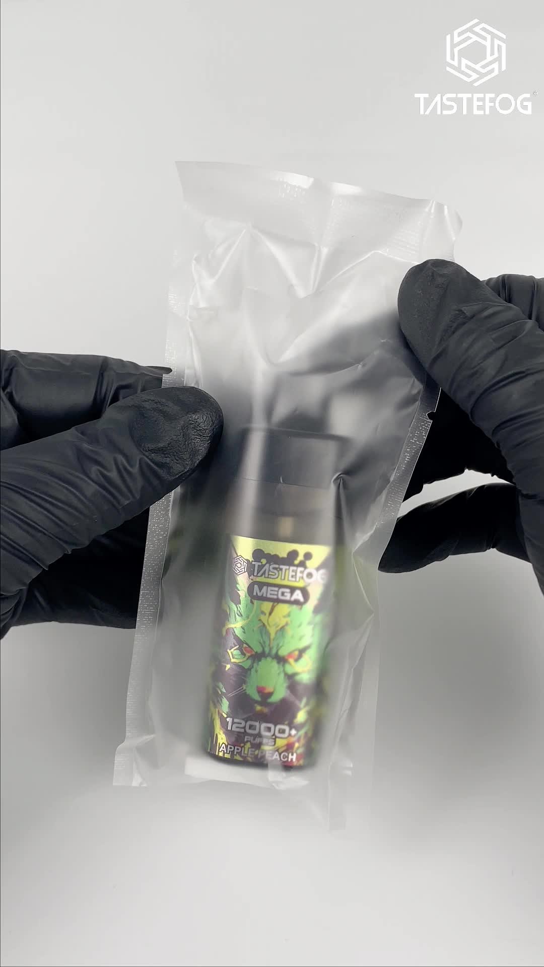 Original Tastefog Mega 12000 Puffs Vape Jetable Kit Rechargeable Et  Rechargeable Vape E Cigarette Pod Kit 2% 15 Ml 650 MAh 12 Saveurs Avec  Lampe De Poche LED Contrle Du Flux D'air | Vido DHgate