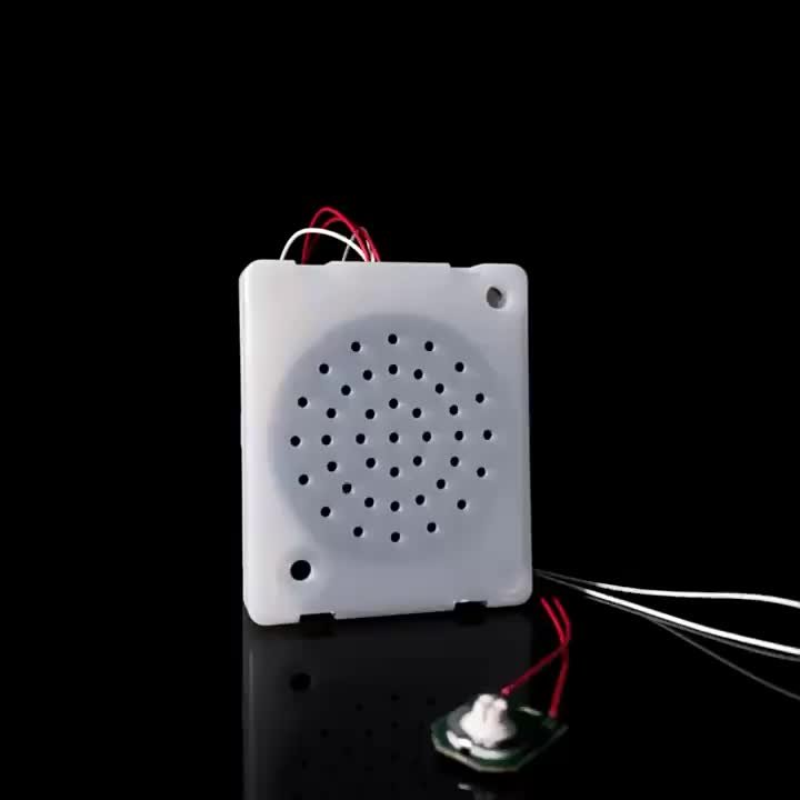 Presente de natal 120s módulo de voz gravável caixa de música gravador de som chip caixa de som para brinquedo de pelúcia recheado