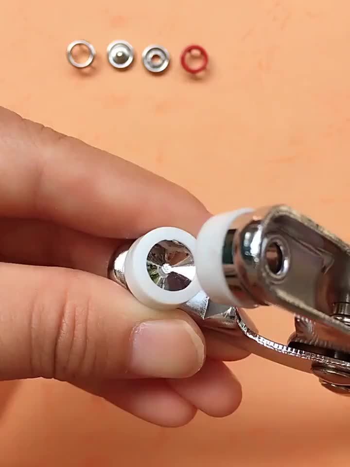 Kit 200 Bottoni Automatici In Metallo Da 9,5 Mm Con Pinza – Chiusura A 5 Griffe, Senza Cuciture, Per Abbigliamento E Borse, Fai Da Te
