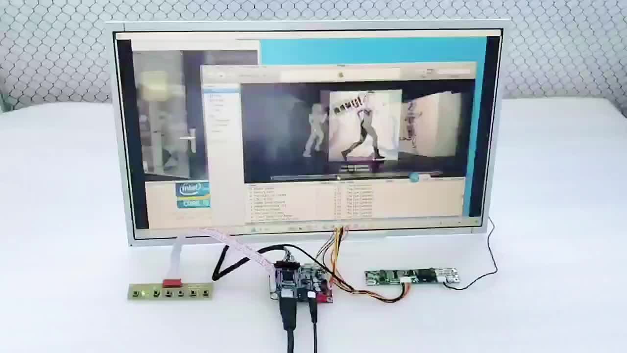 AUO 21.5 inch 1920x1080 resolution TFT lcd Module screen P215HVN01 with rtd2513A for commercial display