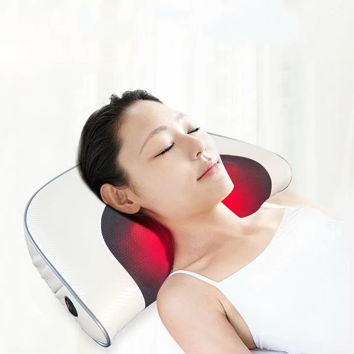 Popular High Quality Heating Cervical Massage And Sleep Pillow Massage Table Pillow Sport