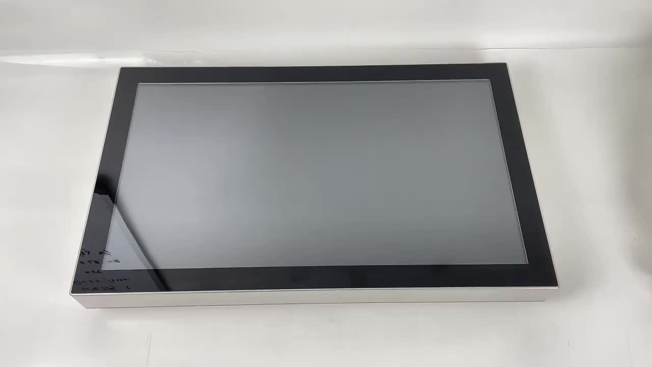 SUS304 21.5'' Panel Computer For Industrial Automation Capacitive i3 Touch Screen Industrial All In One Desktop Computer 12-24V