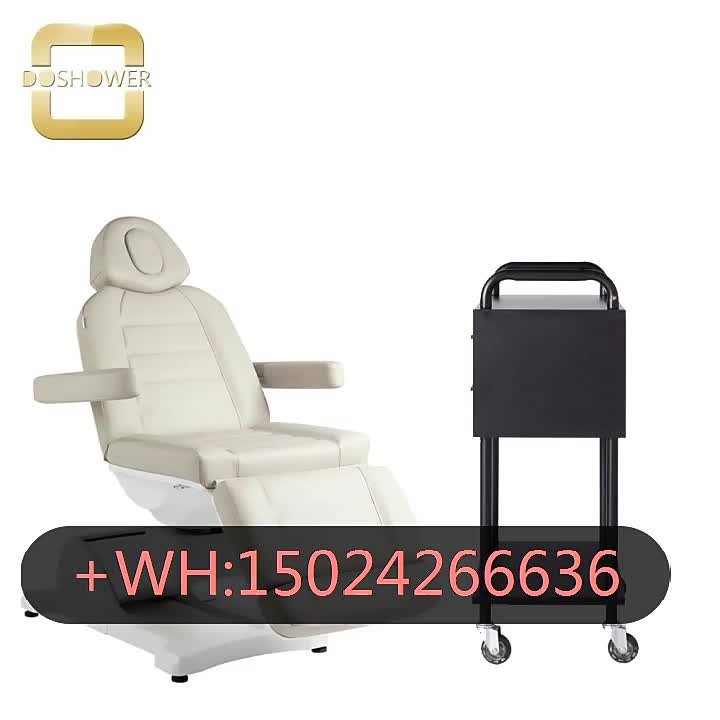 Electric high adjustable facial massage bed for hydraulic facial bed wholesale with beauty bed treatment table