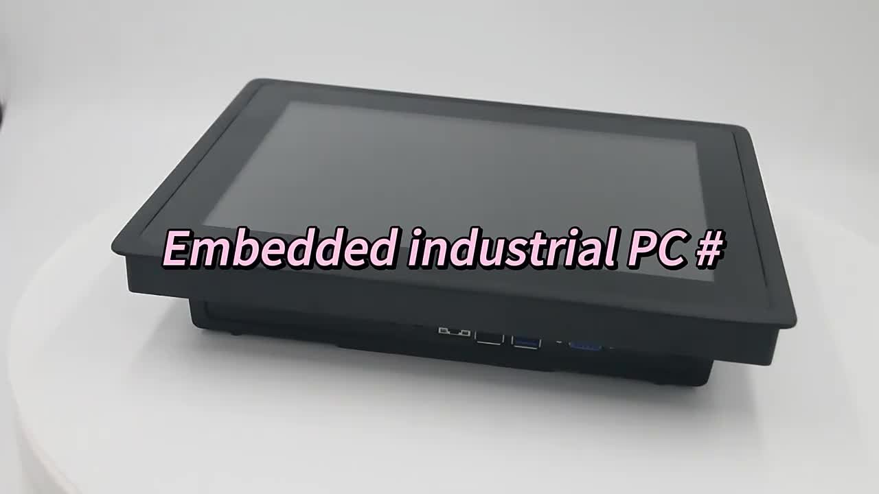 Oem 10.4 12.1 15 15.6 17 19 Inch Pcap Touch Screen Fanless Embedded Industrial computer & accessories Android Panel Pc