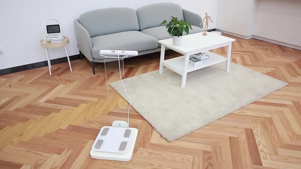 Weighing Scale Welland Body Fat Index Composition Analyzer with 8 Electrodes for Fitness