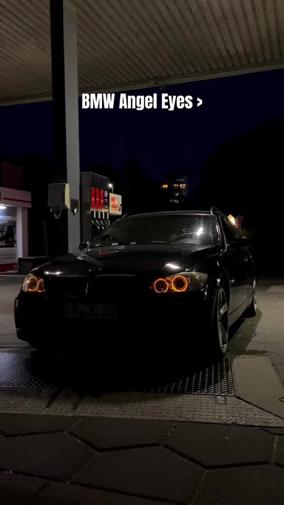 BMW Angel Eyes = Goat #bmw #bmwangeleyes #angeleyes #bimmer #bmwcommunity #carcommunity #bmwm #bmws #schwäbischhall #crailsheim