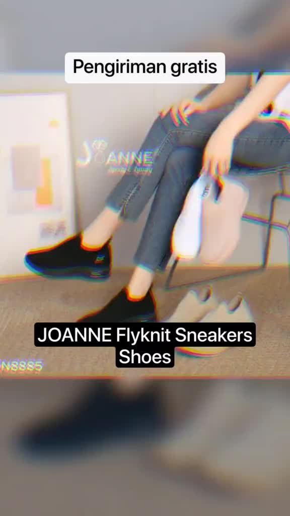 JOANNE Flyknit Sneakers Shoes  #CallofDragons #sneakersimport #koreansneakers #sneakerskoreanstyle #sepatukekinian #sepatuolahragaimport #sneakersaddict #sepatuimport #sneakershighsole #sneakerskorea #flyknitshoes