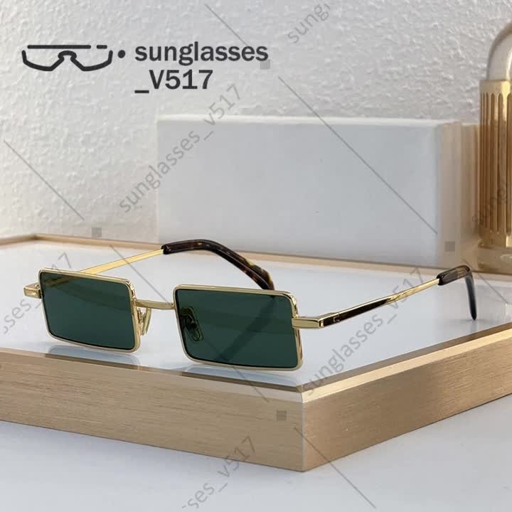 Rectangular Sunglasses with UV400 Protection for Women and  display picture 1