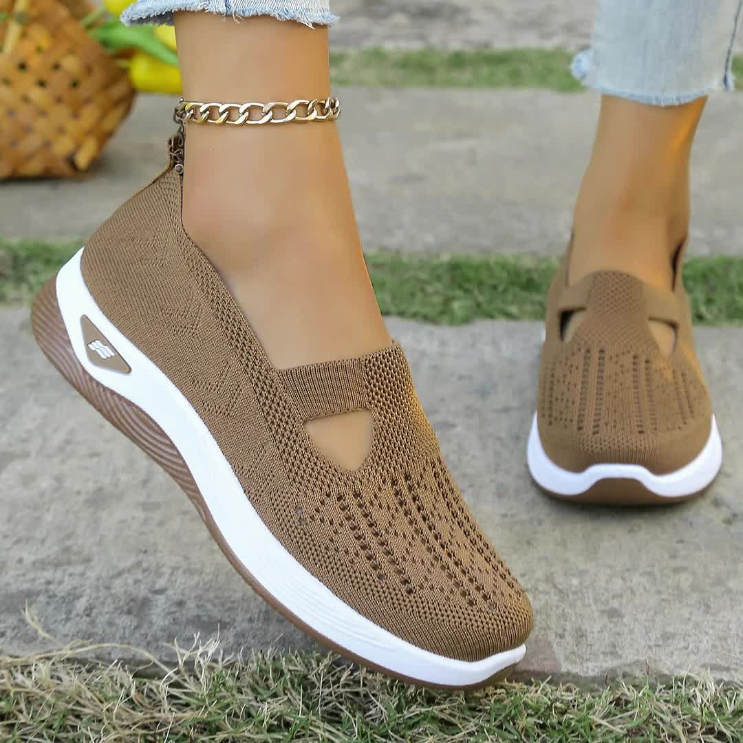 catherineページ Damskie sneakersy z motywem zwierzęcym czarne