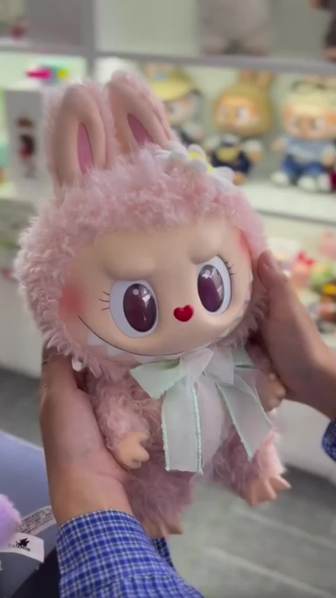 高品質 38 センチメートルモココぬいぐるみに近い Sweet Labubu